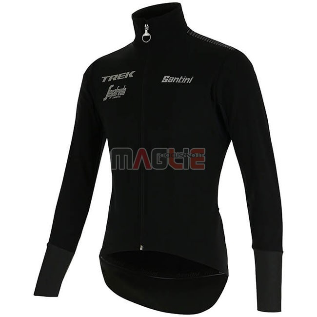 Maglia Trek Segafredo Manica Lunga 2019 Nero